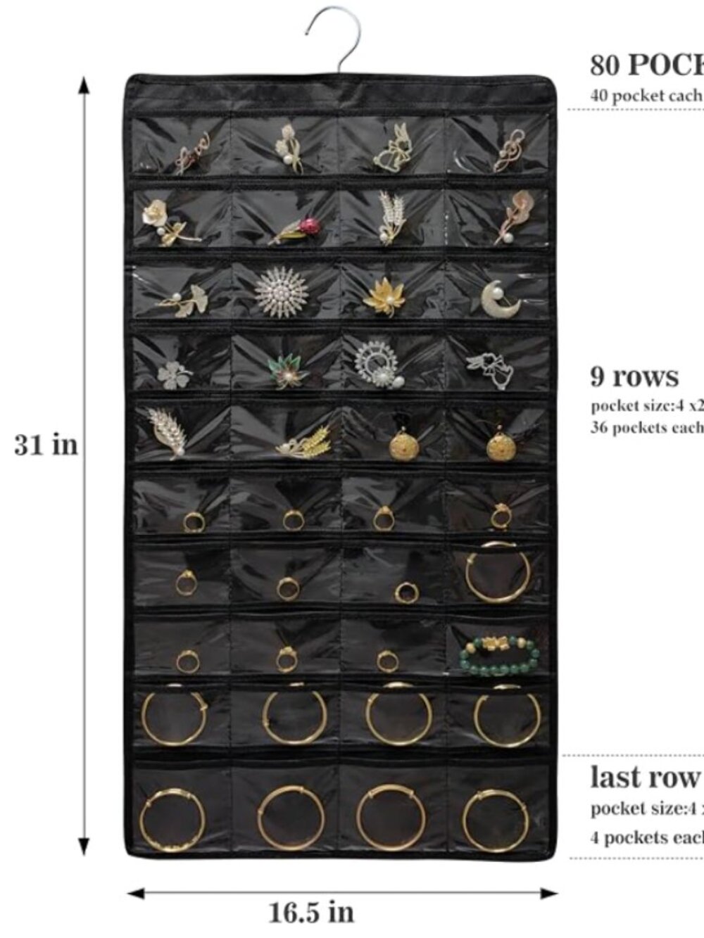 Hanging Jewelry Organizer